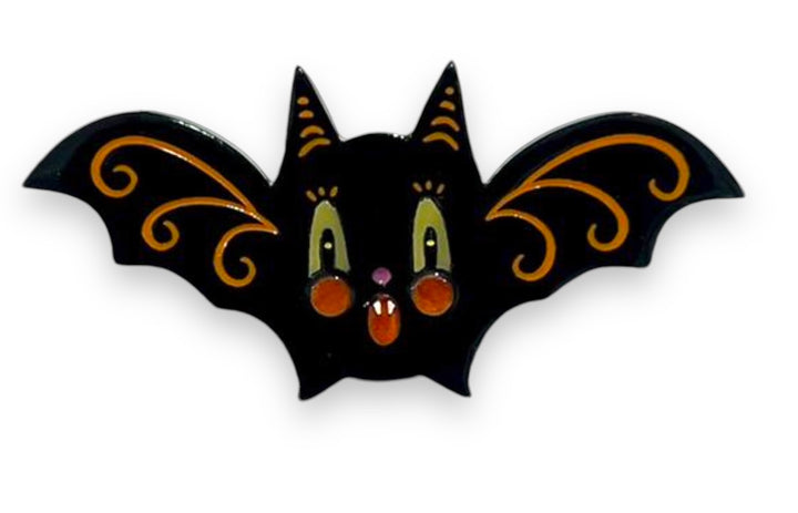 Gothic Glam Bat Scatter Pin Set of 2 by Johanna Parker x Lipstick & Chrome