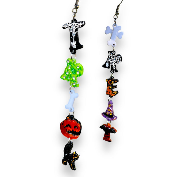 Trick or Treat Earrings by Lipstick & Chrome