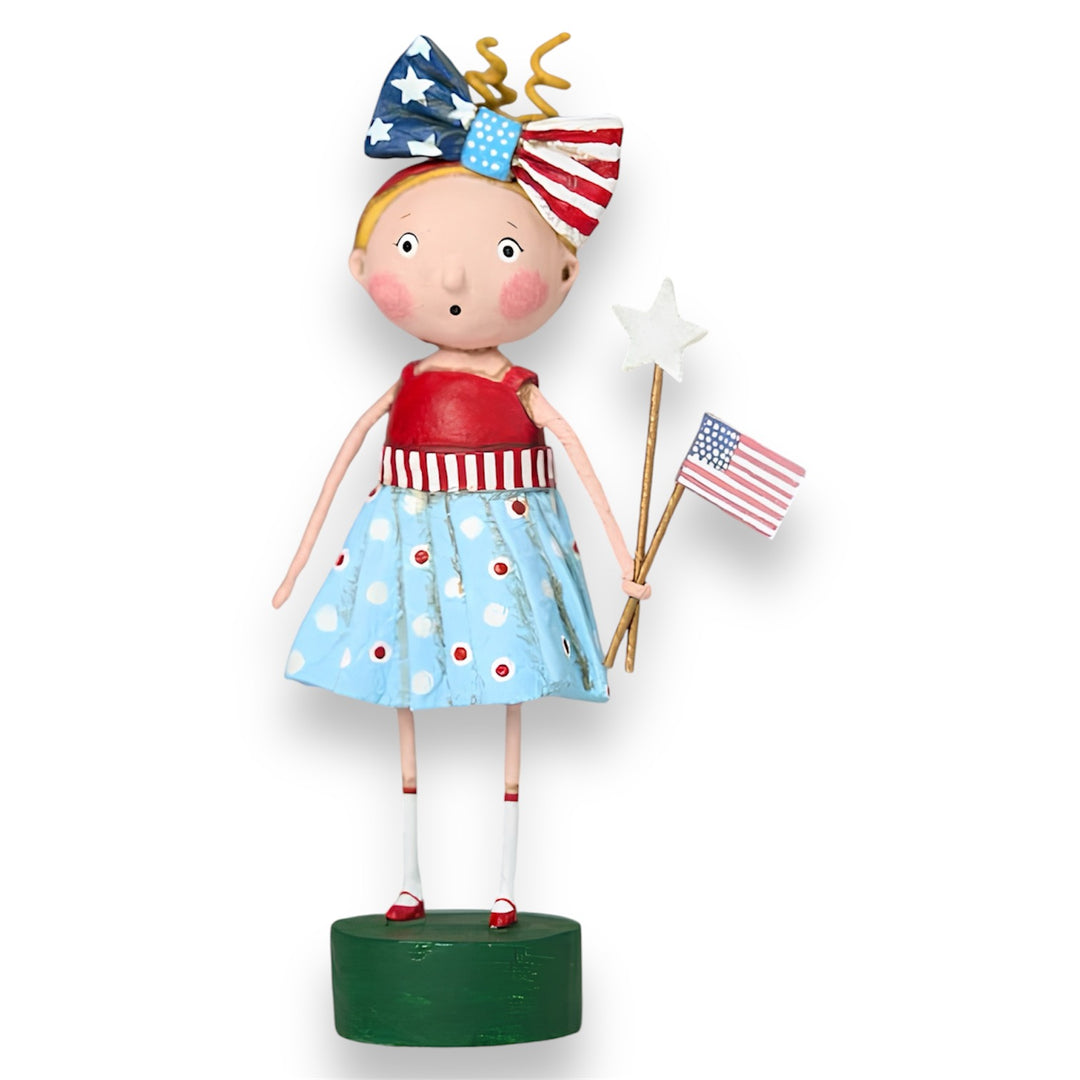 American Spirit Patriotic Lori Mitchell Figurine *New for 2025*