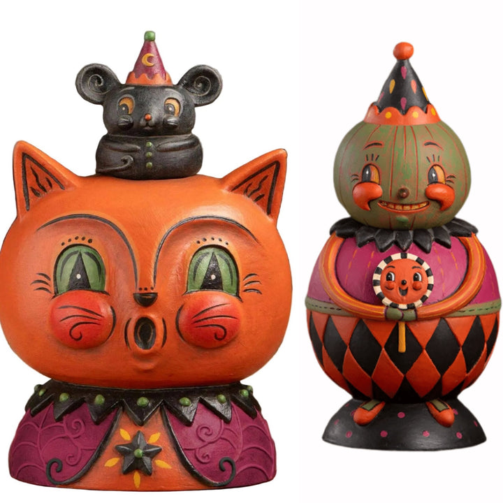 Copper Cat & Merlin Mouse and Jackie-Green-o-Ween Bundle