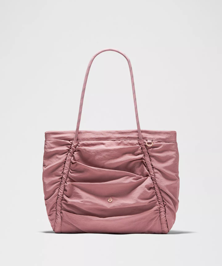 lululemon Ruched Tote Bag 24L - Toasted Pink