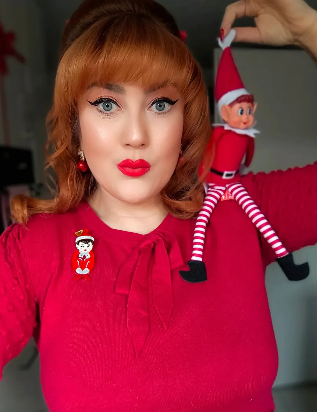 Merry Mischief Brooch by 50's Vintage Dame x Lipstick & Chrome