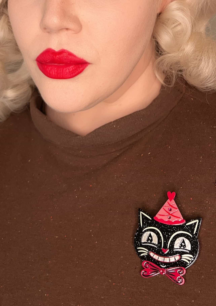 Sweetheart Jack Brooch by Johanna Parker x Lipstick & Chrome