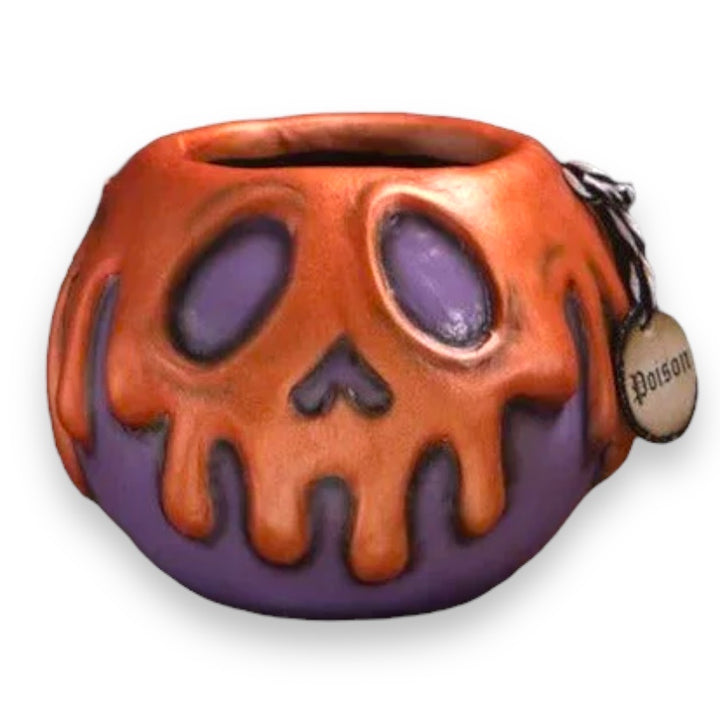 Small Purple Apple with Orange Poison Bucket by LeeAnn Kress