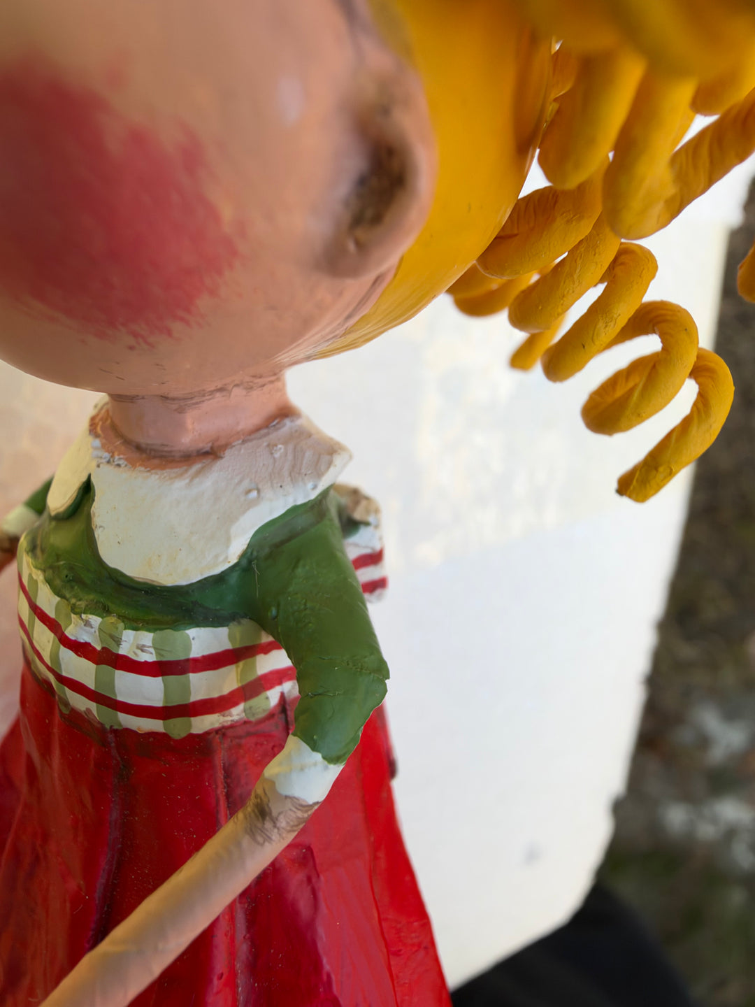Gabby Giftmas Christmas Figurine by Lori Mitchell SECOND - Slight Damage