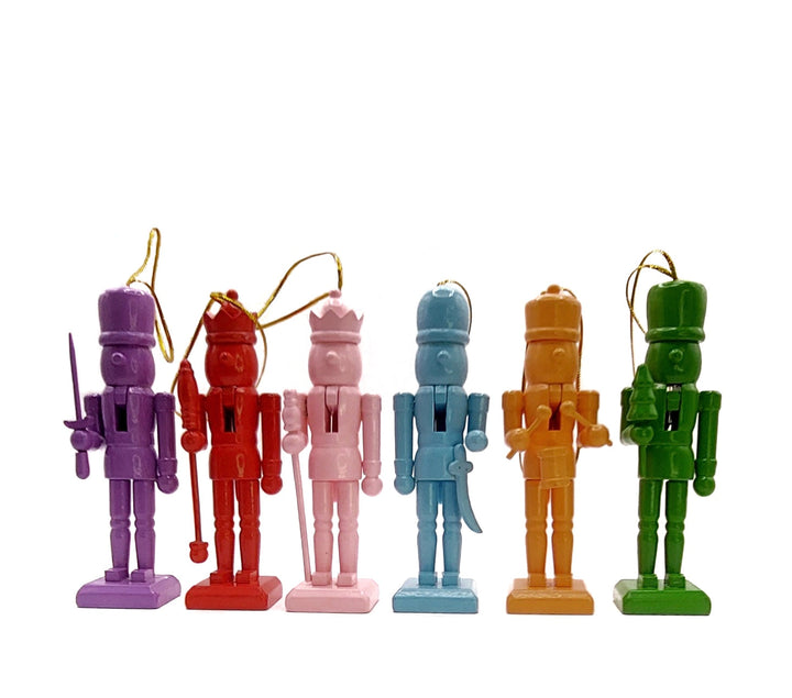 Christmas Nutcracker Set. Wizardi Classic Wooden Festive Decoration F07M14-11-N01616