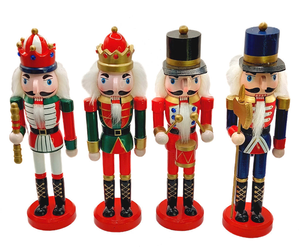 Wooden Regal Drummer Nutcracker Wizardi F07M6-13A