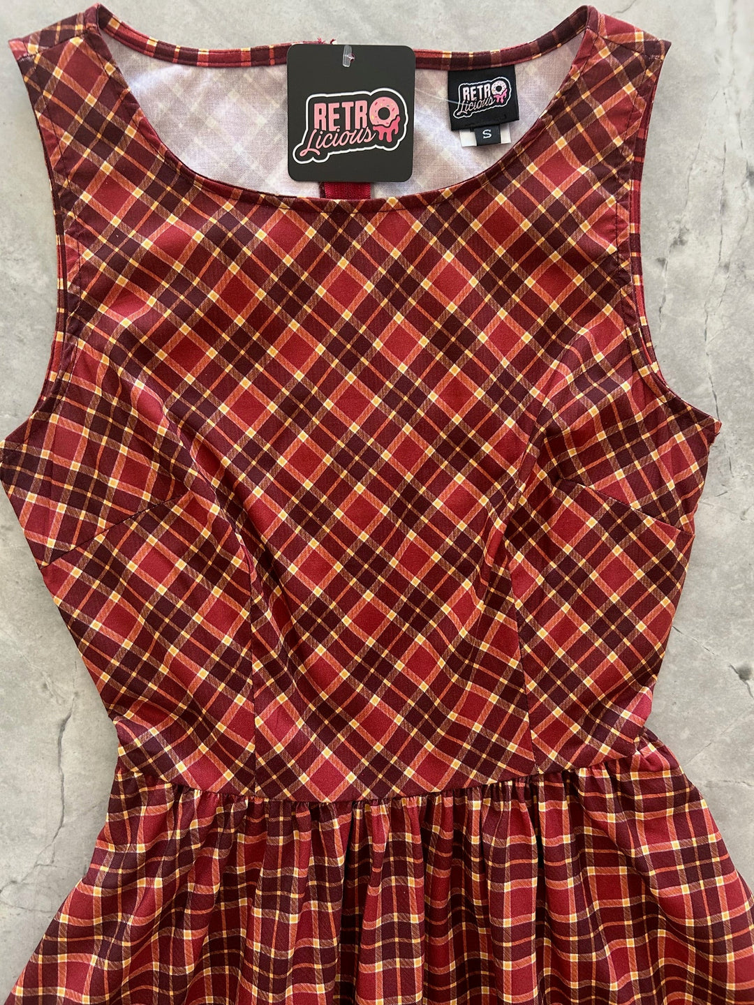 Plaid Vintage Dress