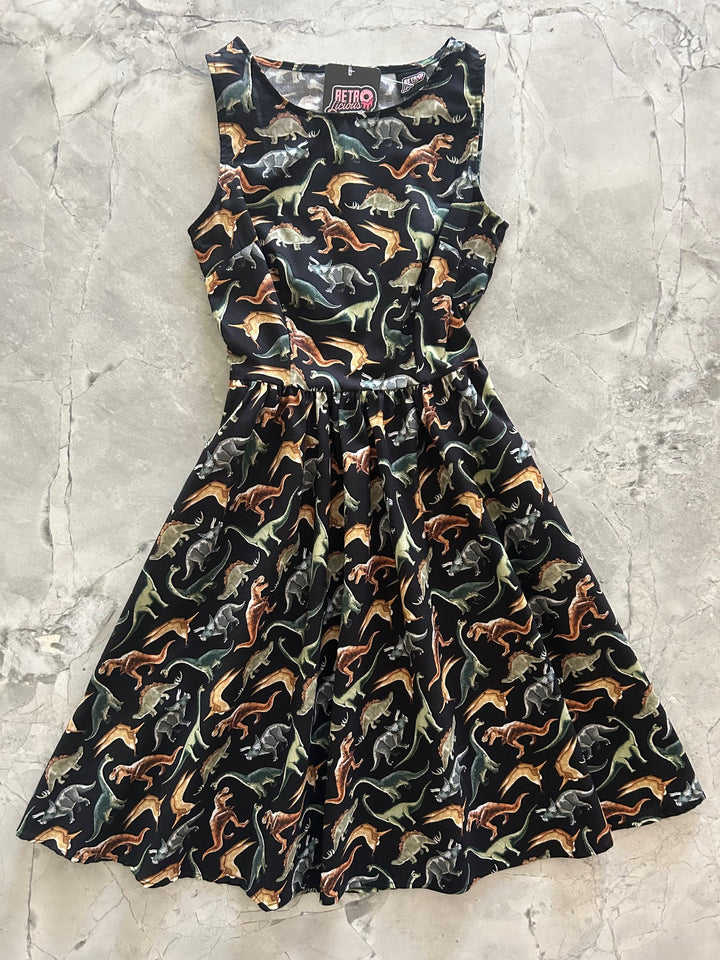 Dino Vintage Dress - 1X only, 1 left!