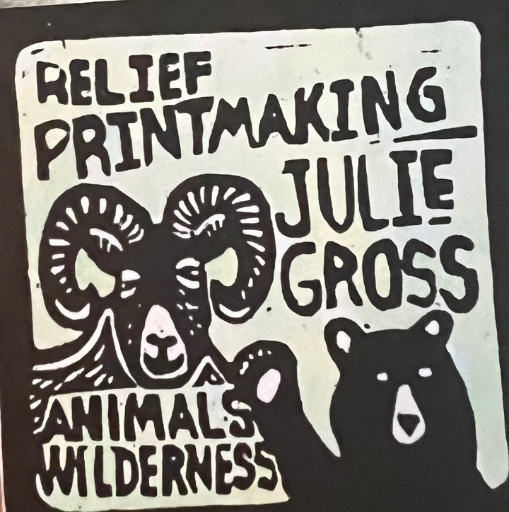 Art-o-mat - Wilderness Animals Relief Print