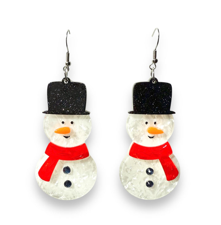 Frosty Friends Earrings by Lipstick & Chrome