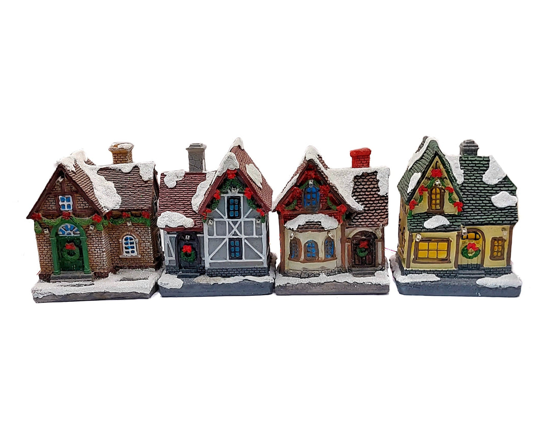 Gray House. Christmas Village by Wizardi F07-N1-6-600100A