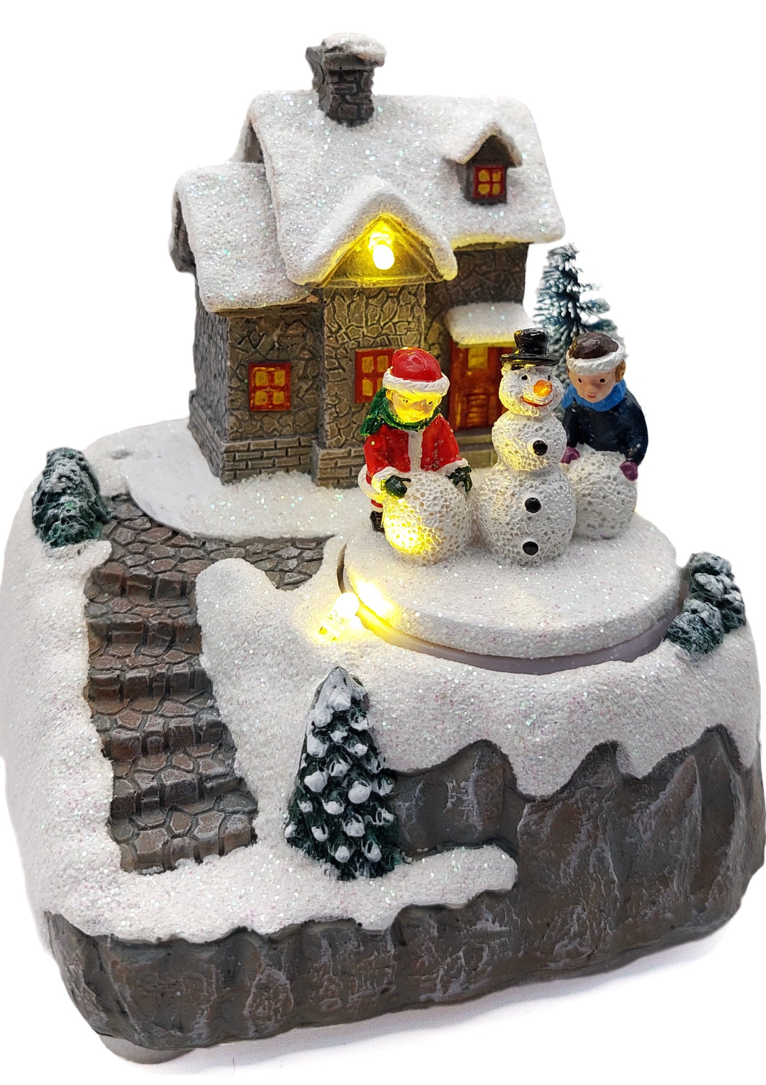 Snowy House. Christmas Village Wizardi F07-N1-12-2704B