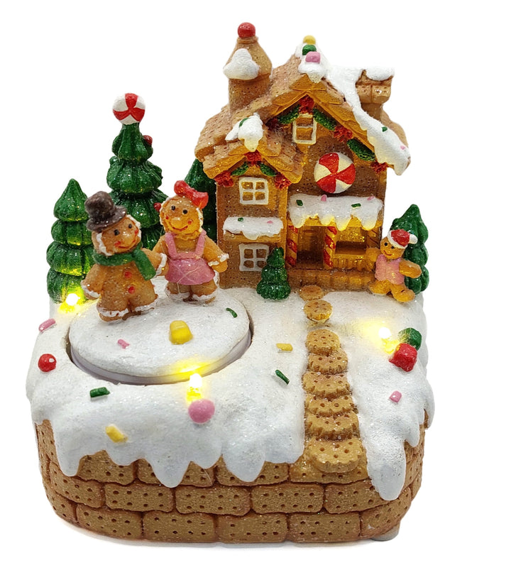 Gingerbread House. Christmas Village Wizardi F07-N1-13-2705B