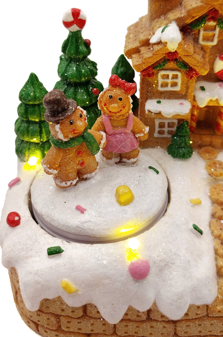 Gingerbread House. Christmas Village Wizardi F07-N1-13-2705B