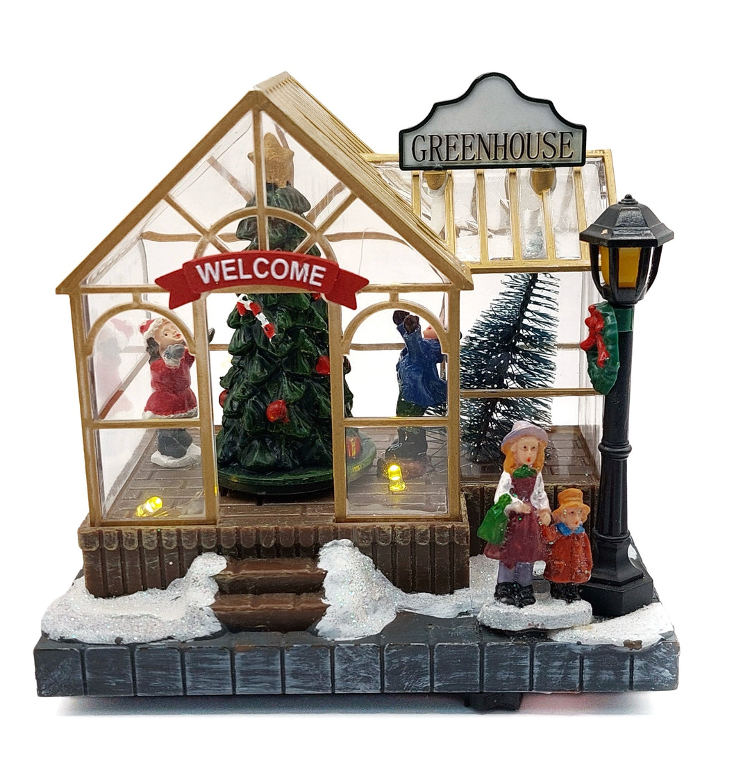 Christmas Village - Greenhouse by Wizardi F07-N1-15-2401