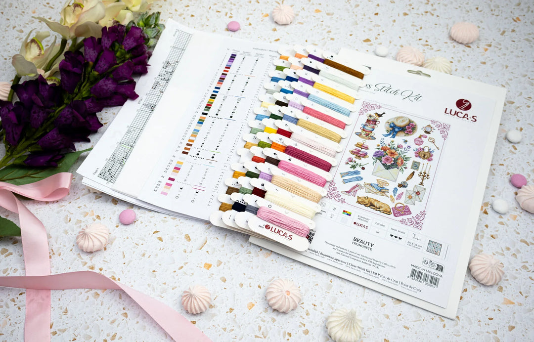 Beauty B7041L Counted Cross-Stitch Kit