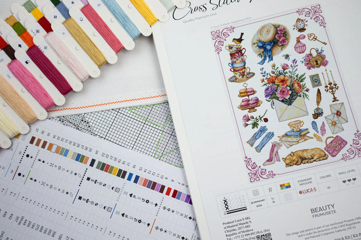 Beauty B7041L Counted Cross-Stitch Kit