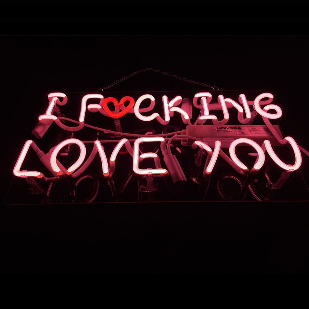 I Fucking Love You Neon Signs