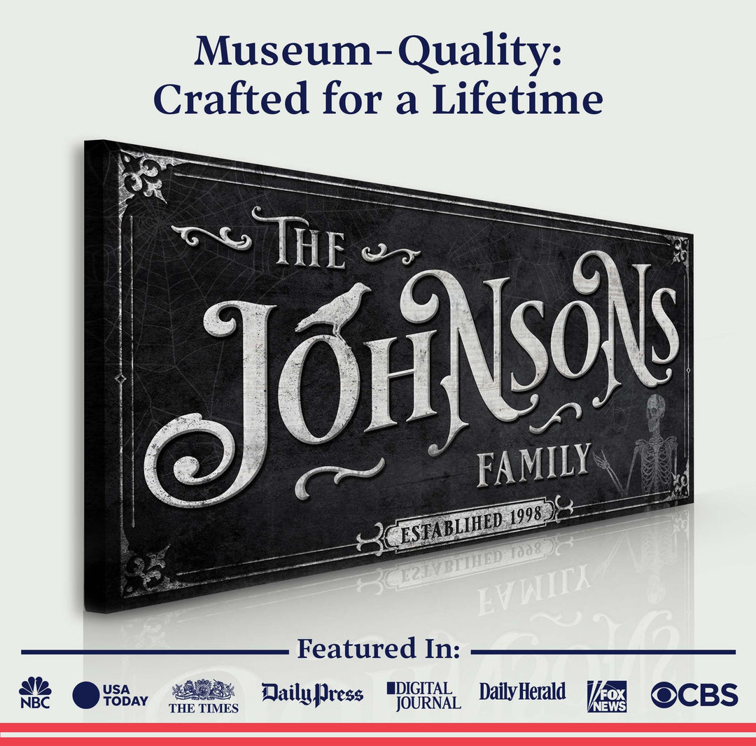 Personalized Gothic Sign III