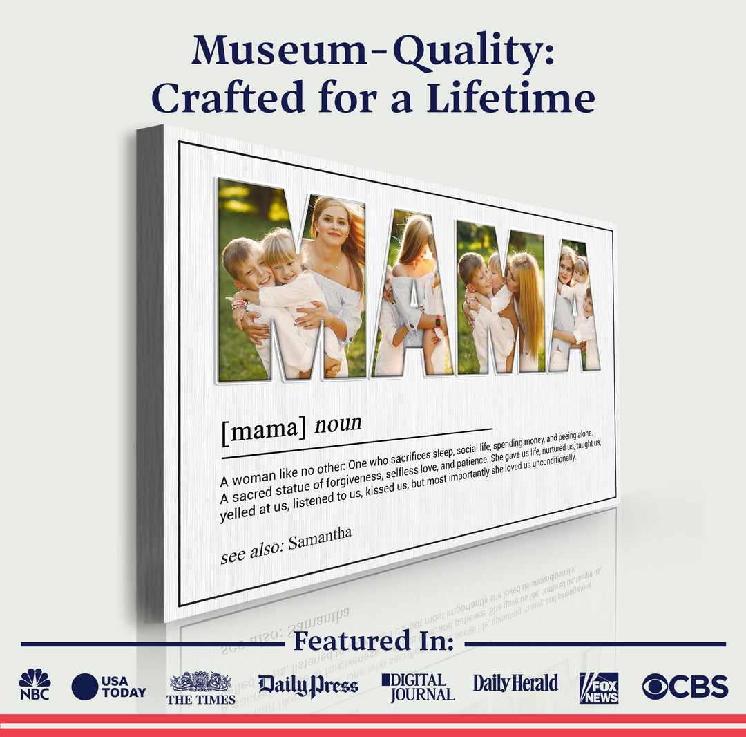 Mother's Day Sign She Loved Us Unconditionally