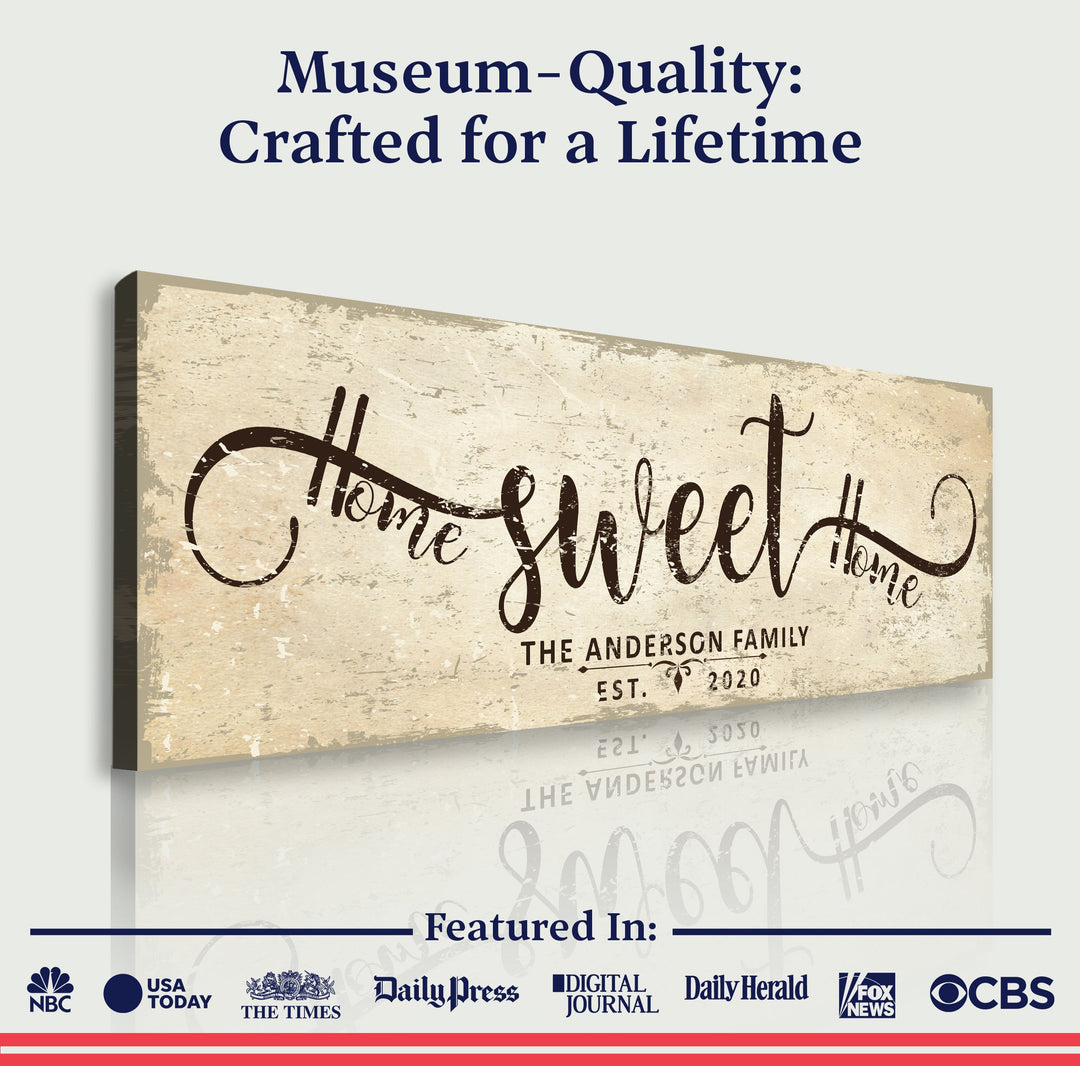 Home Sweet Home Sign VI