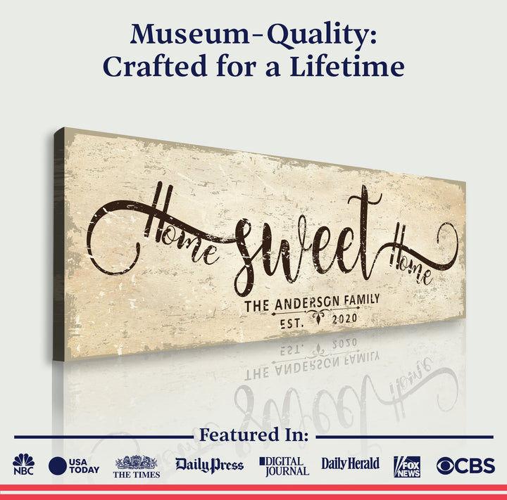 Home Sweet Home Sign VI