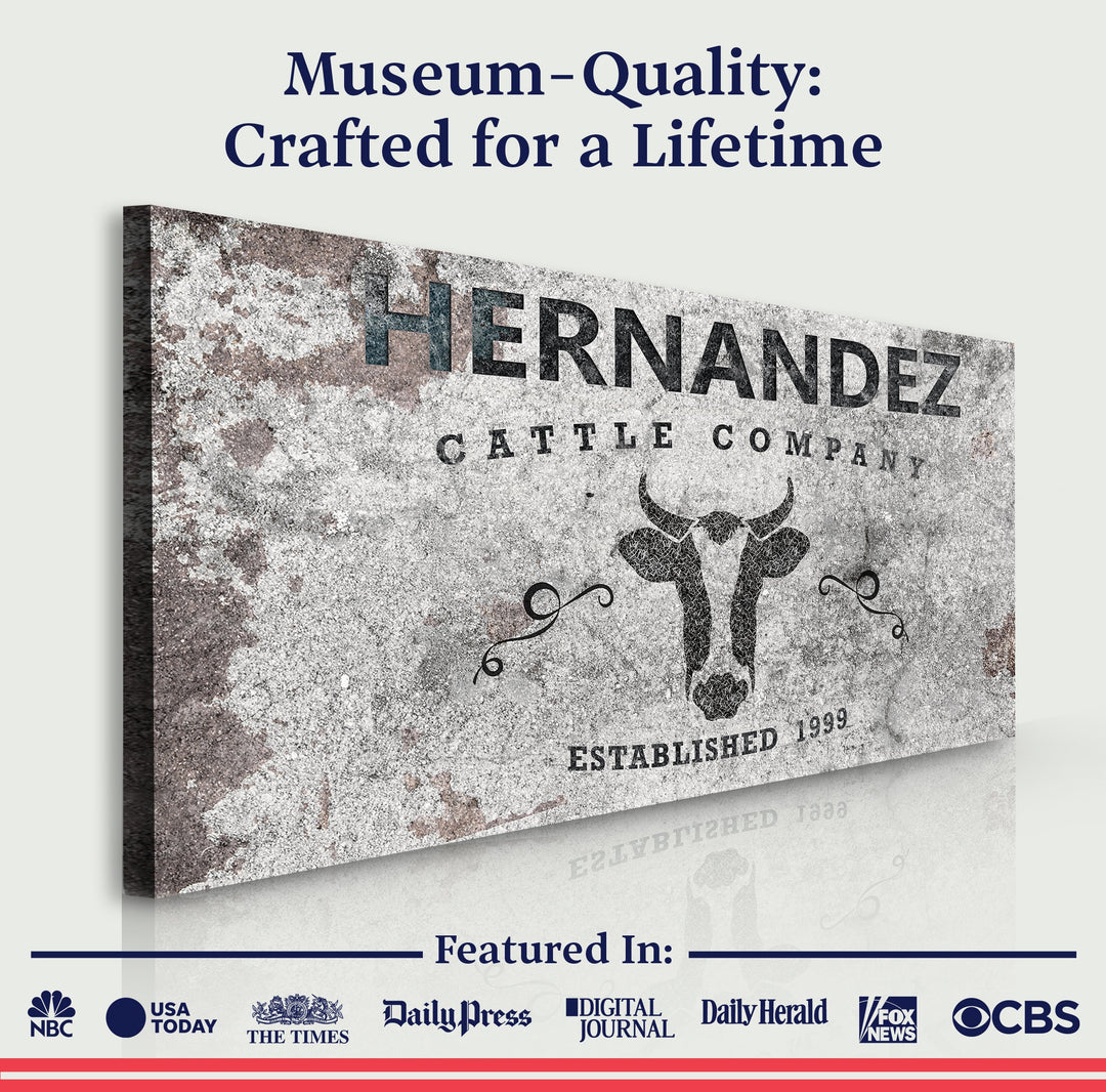 Cattle Company Sign II