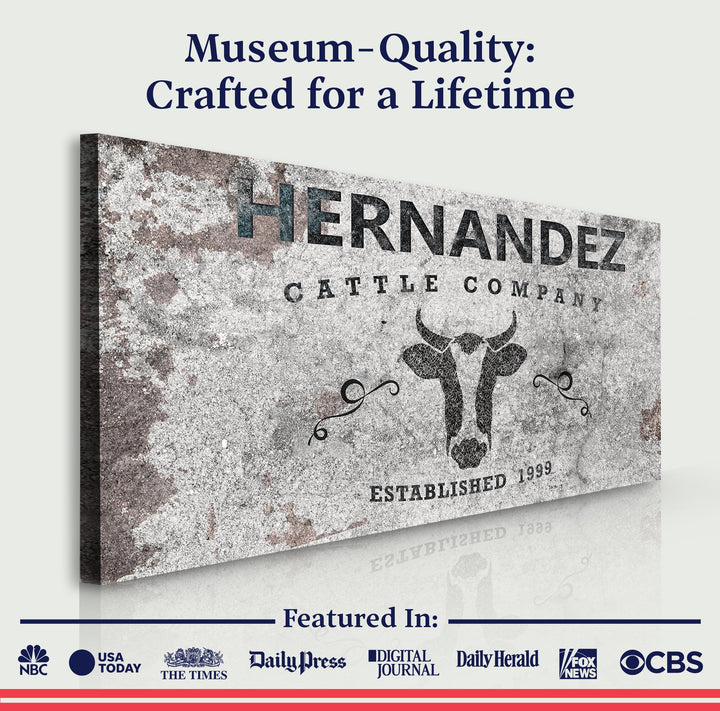 Cattle Company Sign II