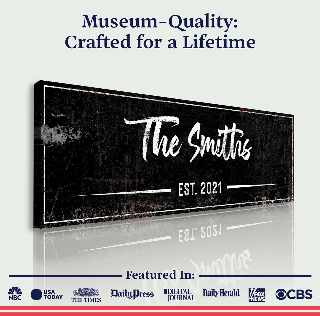 Family Rustic Sign II