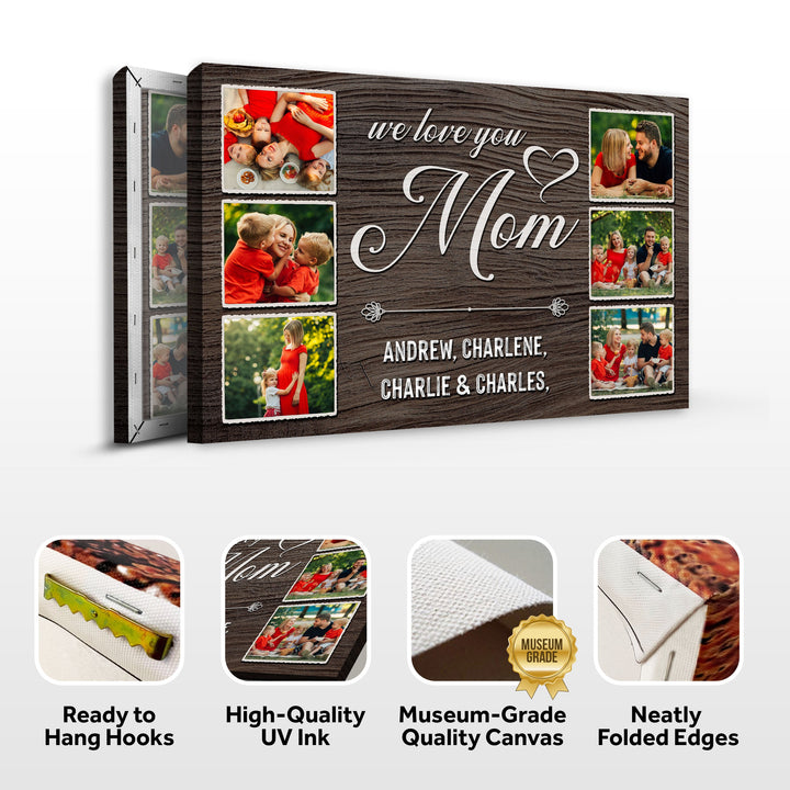 Mother's Day Sign We Love You Mom