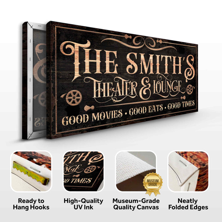 Personalized Theater Sign V