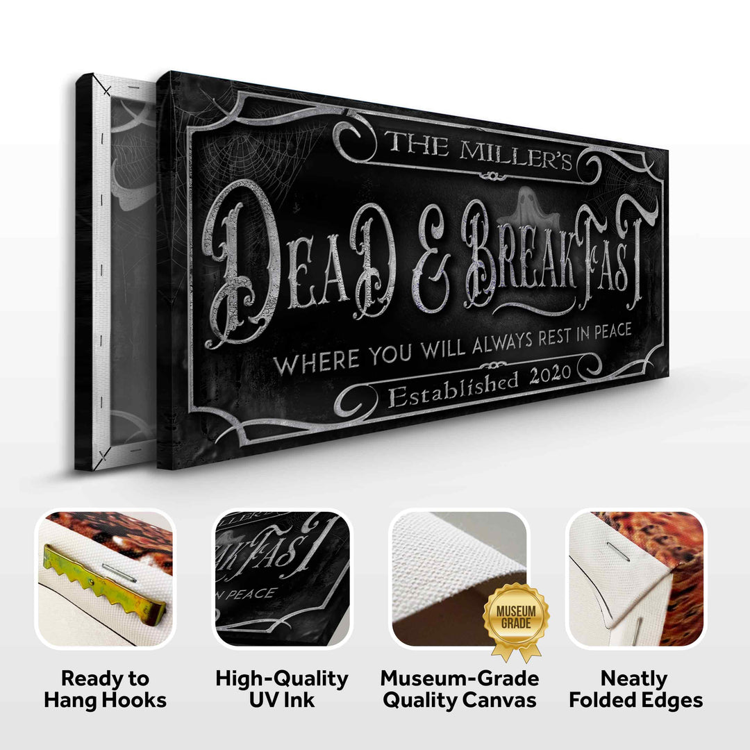 Personalized Dead & Breakfast Sign