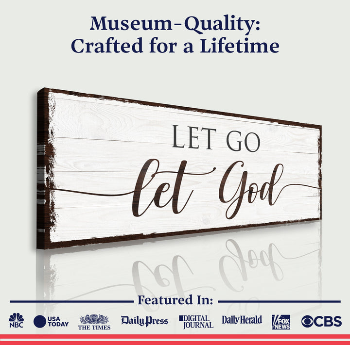 Let Go Let God Faith Sign II