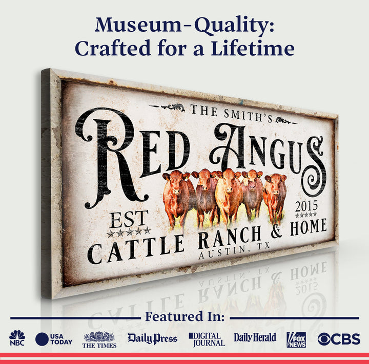 Red Angus Sign II