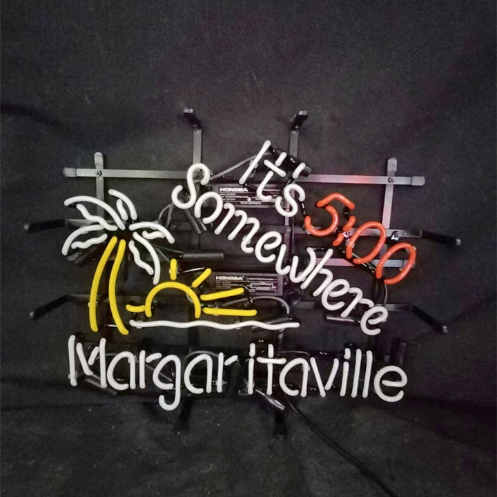 It's 5 o'clock Somewhere Margaritaville Neon Signs