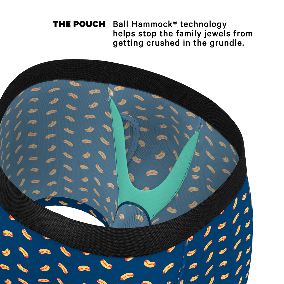 The Itty Bitty Buns | Hotdog Ball Hammock® Pouch Underwear With Fly
