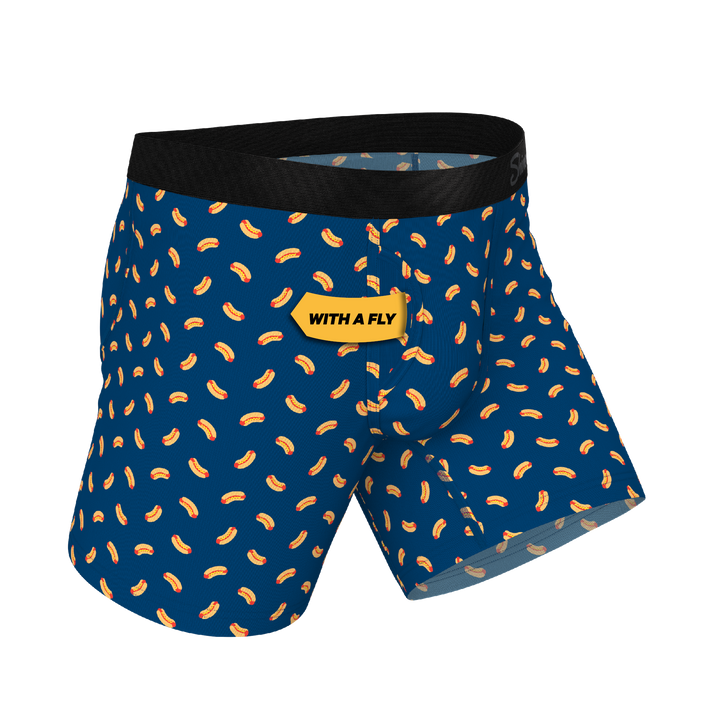 The Itty Bitty Buns | Hotdog Ball Hammock® Pouch Underwear With Fly