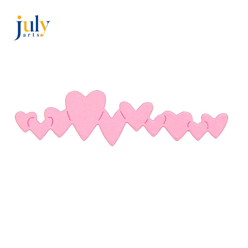 Heart Border Scrapbooking Cutting Die by Wizardi QJ53