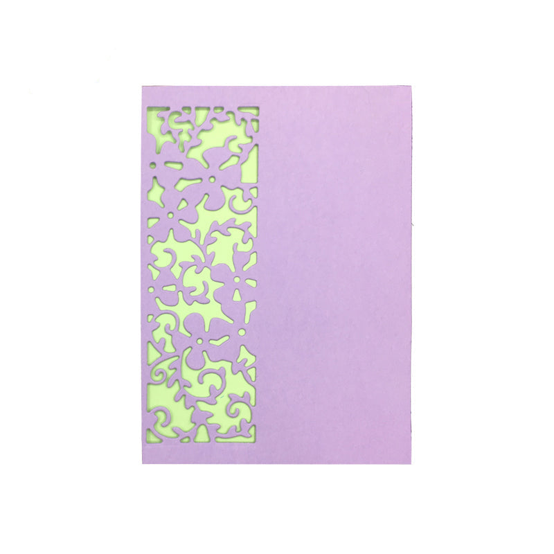 Floral Border Scrapbooking Cutting Die by Wizardi QJ109