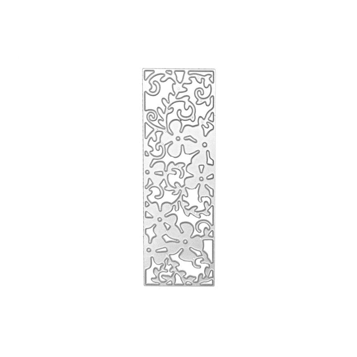 Floral Border Scrapbooking Cutting Die by Wizardi QJ109