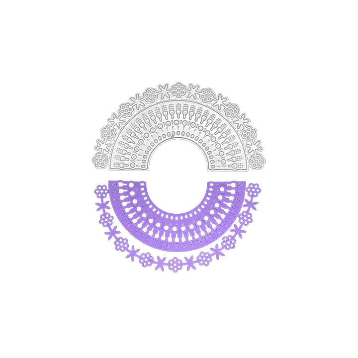 Rainbow Lace Scrapbooking Cutting Die by Wizardi QJ91