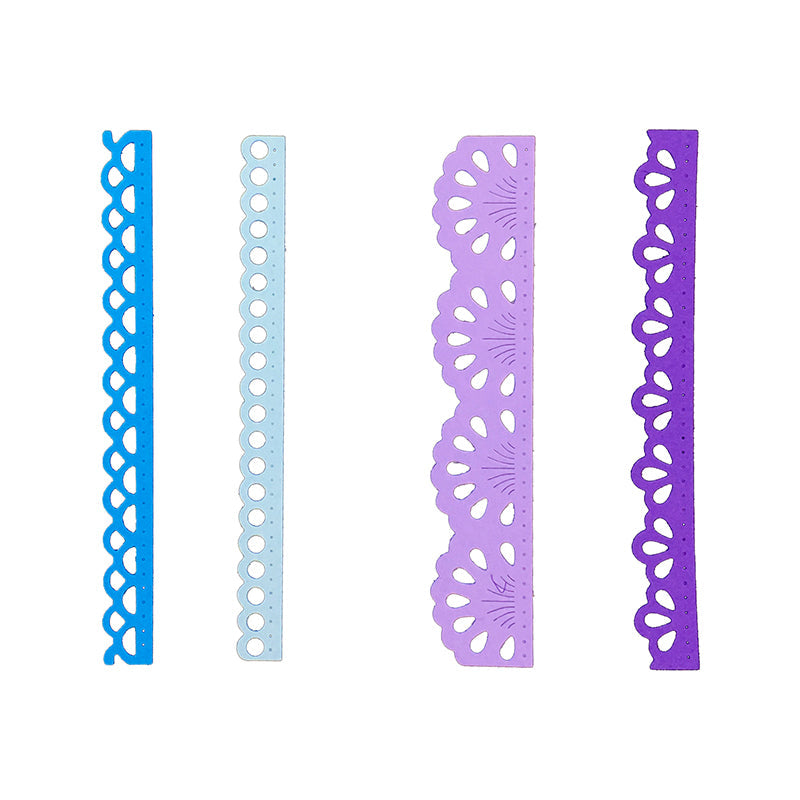 Lace Borders Scrapbooking Cutting Die by Wizardi QJ51