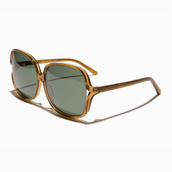 Oversized Square Sunglass with Polarized Lens - Jackie