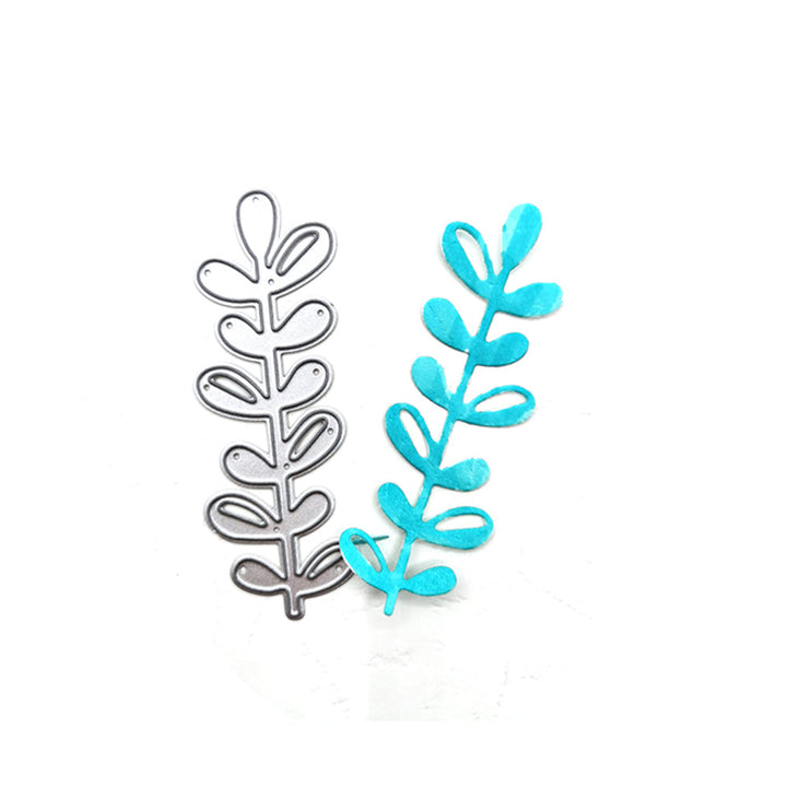 Leaf Branch Scrapbooking Cutting Die by Wizardi QJ121