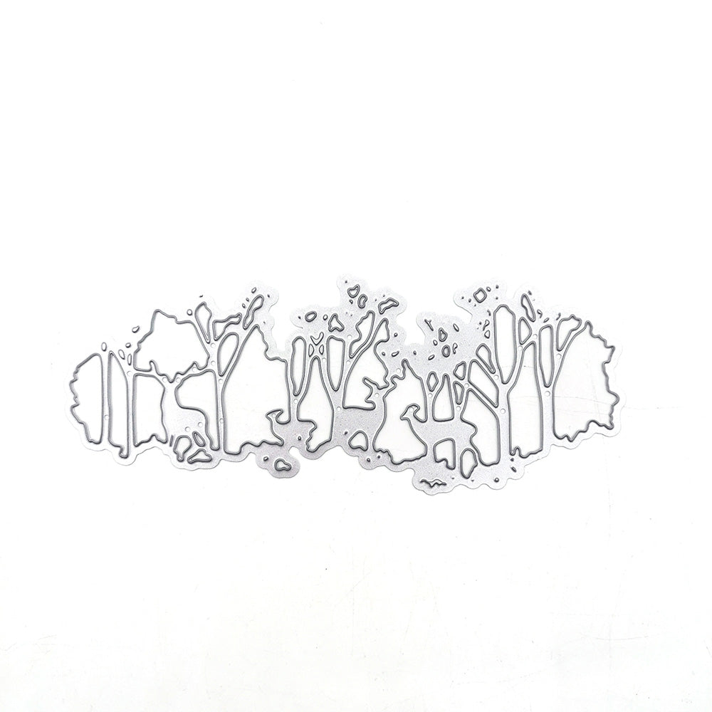 Forest Scene Scrapbooking Cutting Die by Wizardi QJ123