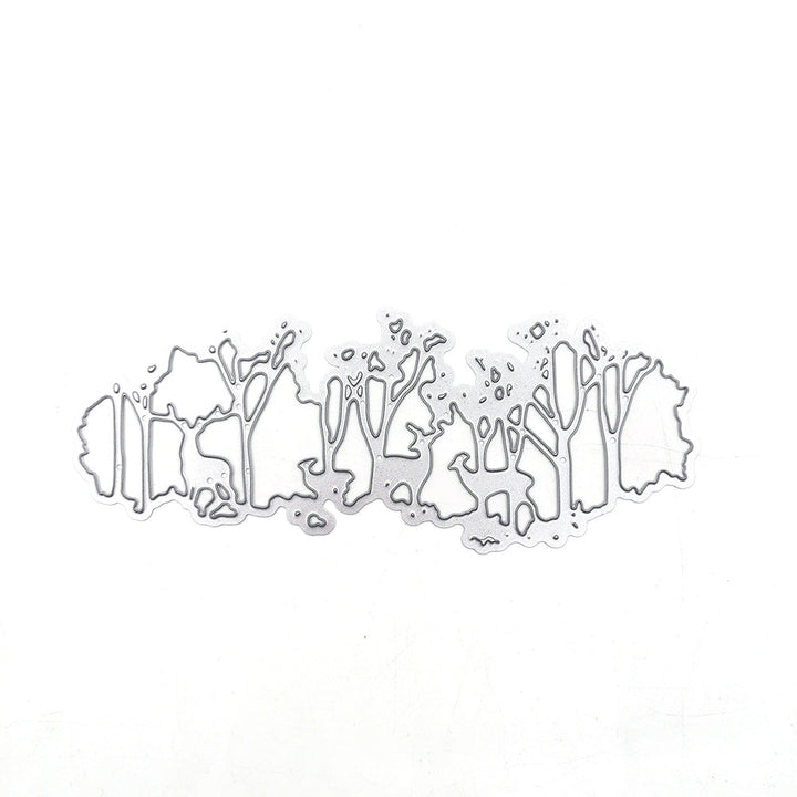 Forest Scene Scrapbooking Cutting Die by Wizardi QJ123