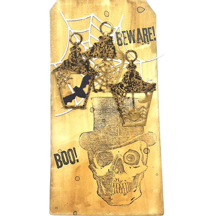 Halloween Lanterns Scrapbooking Cutting Die by Wizardi QJ119