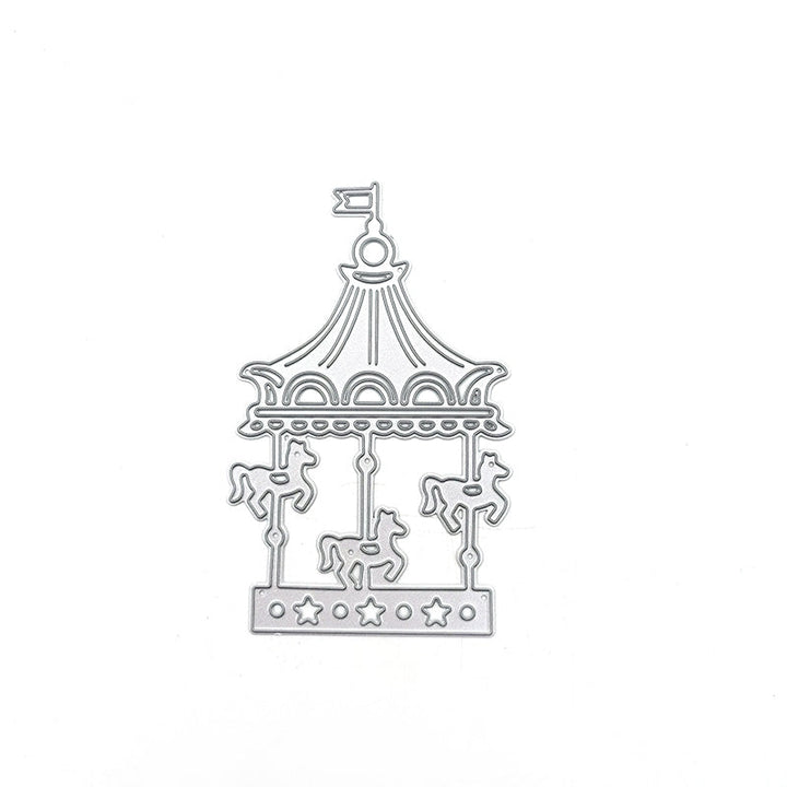 Carousel Scrapbooking Cutting Die by Wizardi QJ59