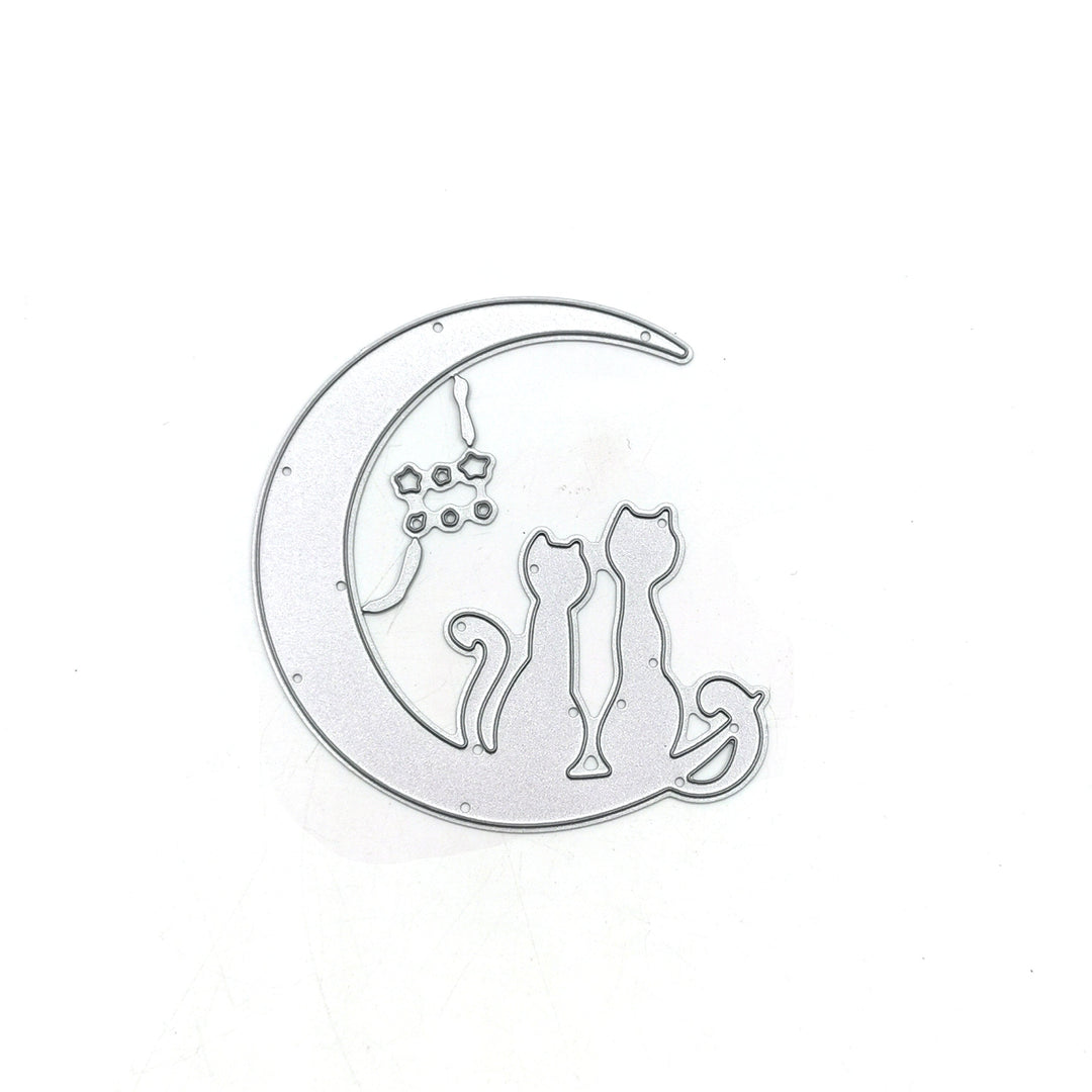 Cats on Mo Scrapbooking Cutting Die by Wizardi QJ96